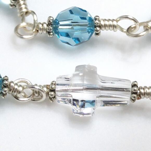 Our Lady of Czestochowa One Decade Rosary, Handmade Catholic Rosary - Picture 4 of 10